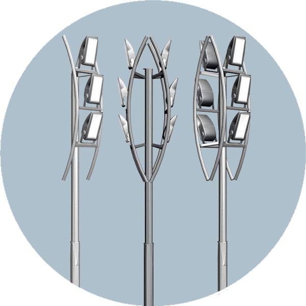 Декоративная опора освещения "Фрегат" - 6 - 6,5