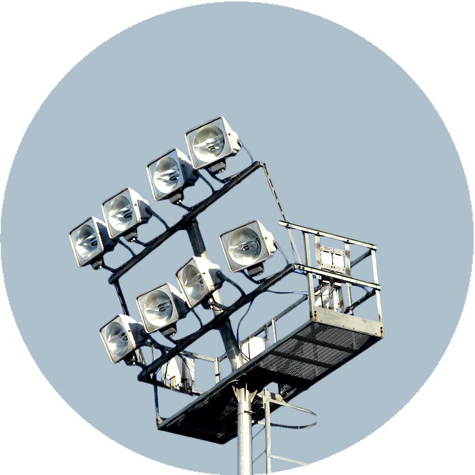 Мачты освещения со стационарной короной ВМОНТ-16