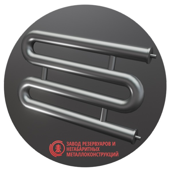 Регистры отопления четырехрядные РЗП-4x219x5.0-2000 мм