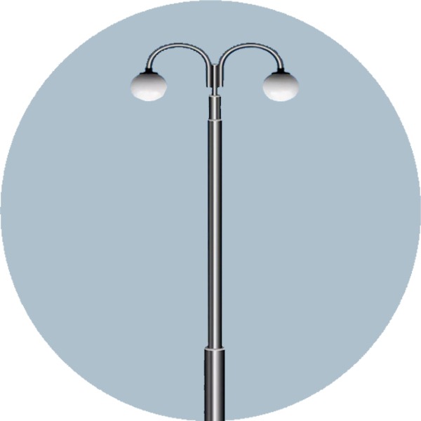 Декоративная опора освещения "КОД" - 5,8