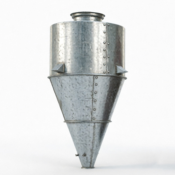 Бункер цилиндроконический V=6,9 м3