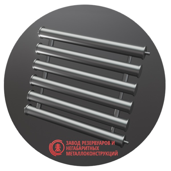 Регистры отопления шестирядные РСП-6x114x4.0-5000 мм