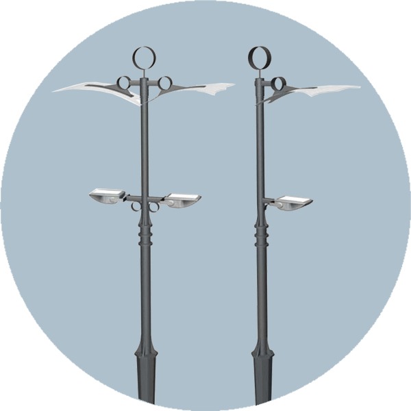 Декоративная опора освещения "Колизей" - 2 - 4,4