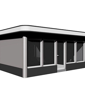 Павильон торговый 17.5 м2 - 7х3.5х2,8 м