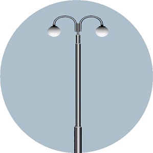 Декоративная опора освещения "КОД" - 3,8